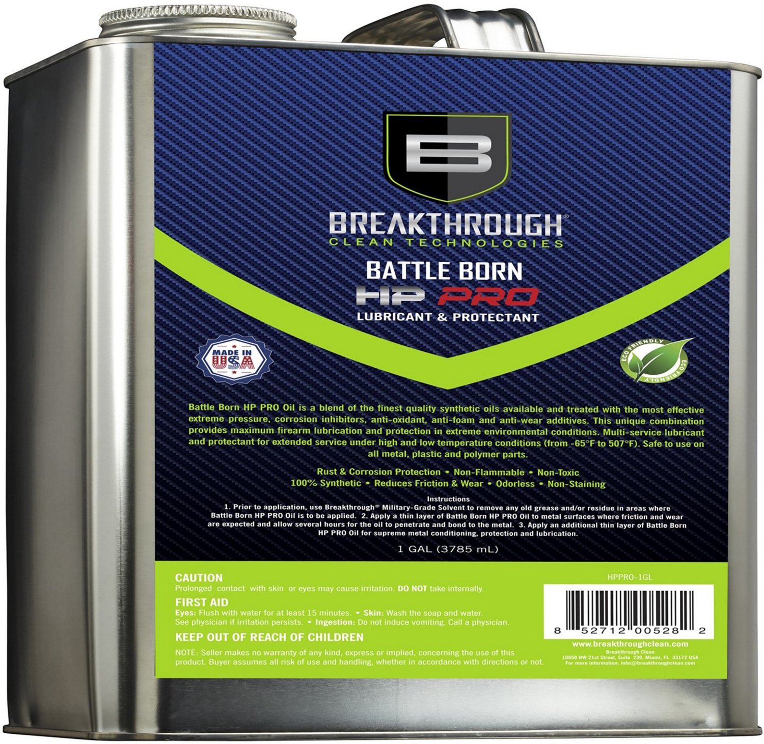 Breakthrough Clean Technologies 1Gallon Battle Born HP Pro Gun