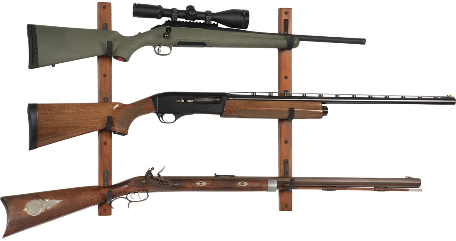 Allen Company Gun Collector Hardwood Gun Rack 3-Pack - view number 3