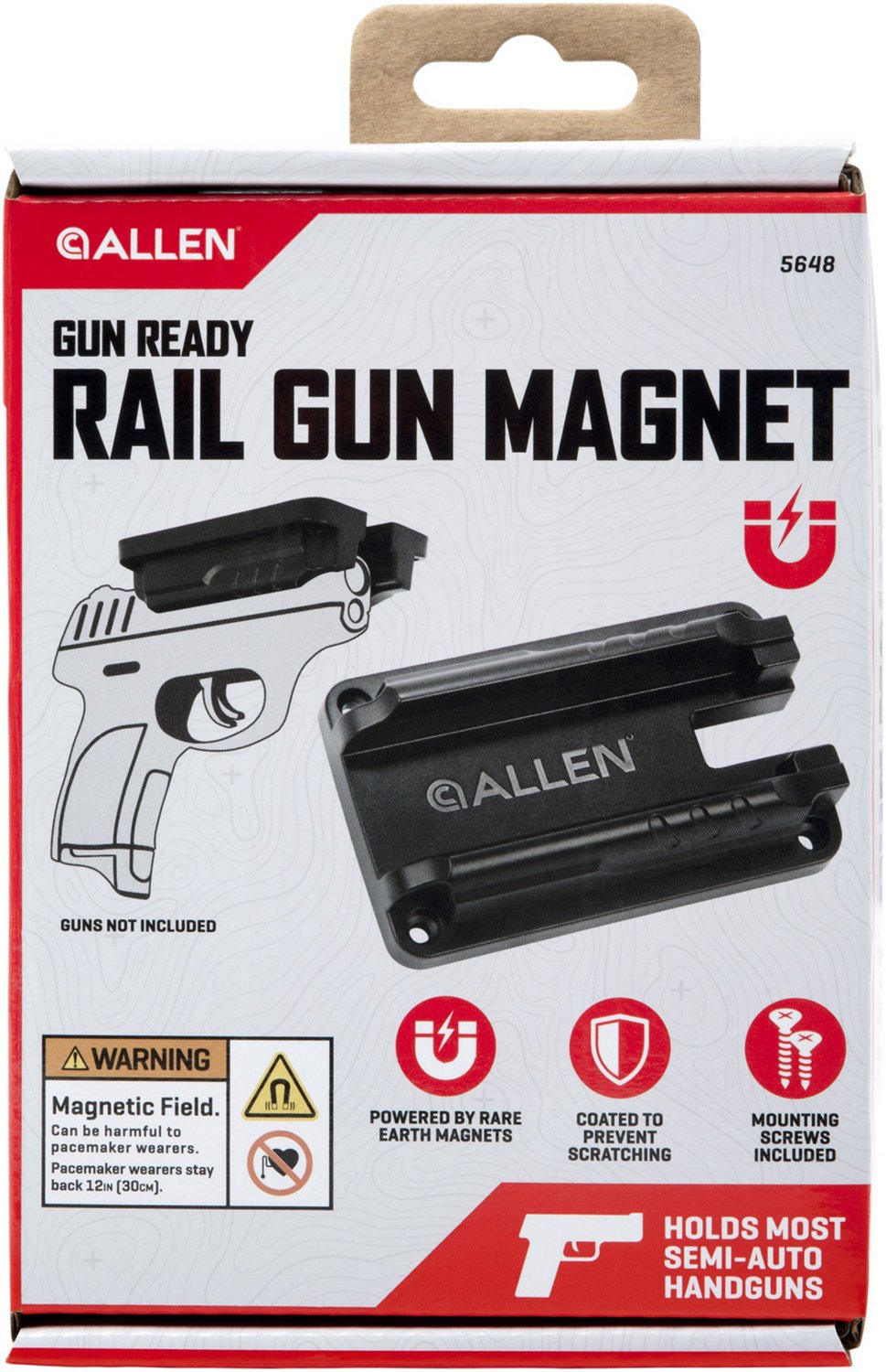 Allen Company Gun-Ready Rail Handgun Magnet - view number 2