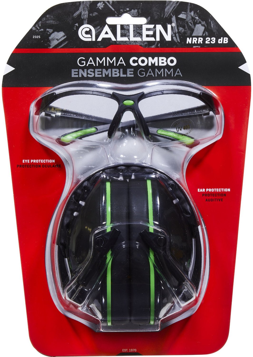 Allen Company Junior Gamma Shooting Earmuffs And Safety Glasses Combo Academy