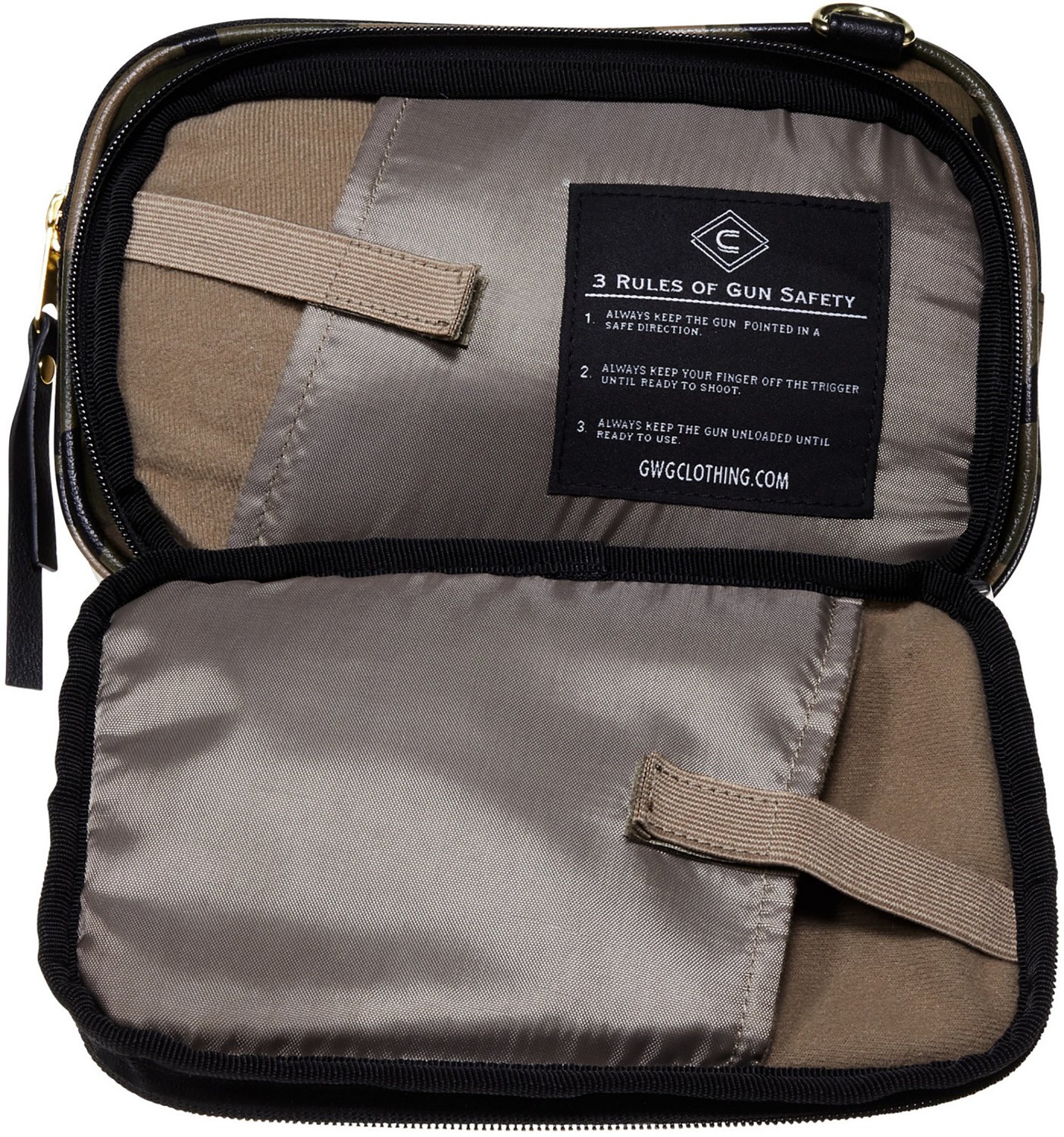 Allen Company Girls with Guns Concealed Casual Camo Cross-Body Lockable Tomboy Clutch Purse - view number 4