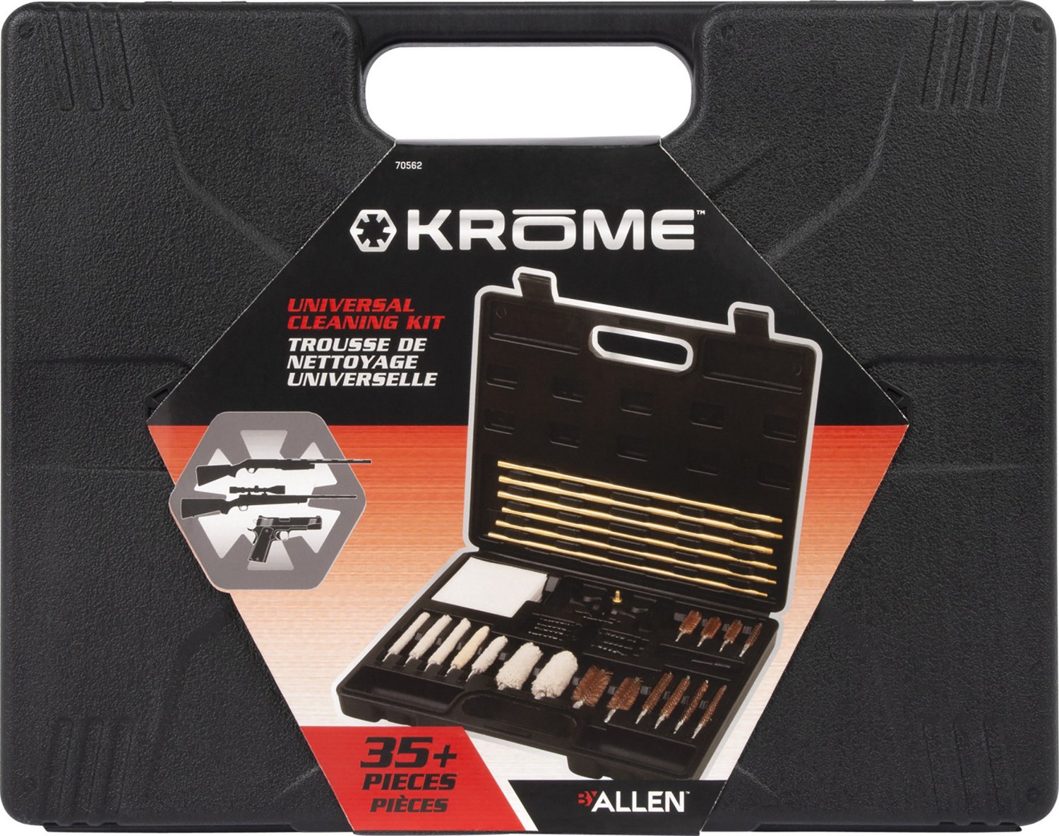 Allen Company Krome Universal Gun Cleaning Kit 37-Piece                                                                          - view number 2
