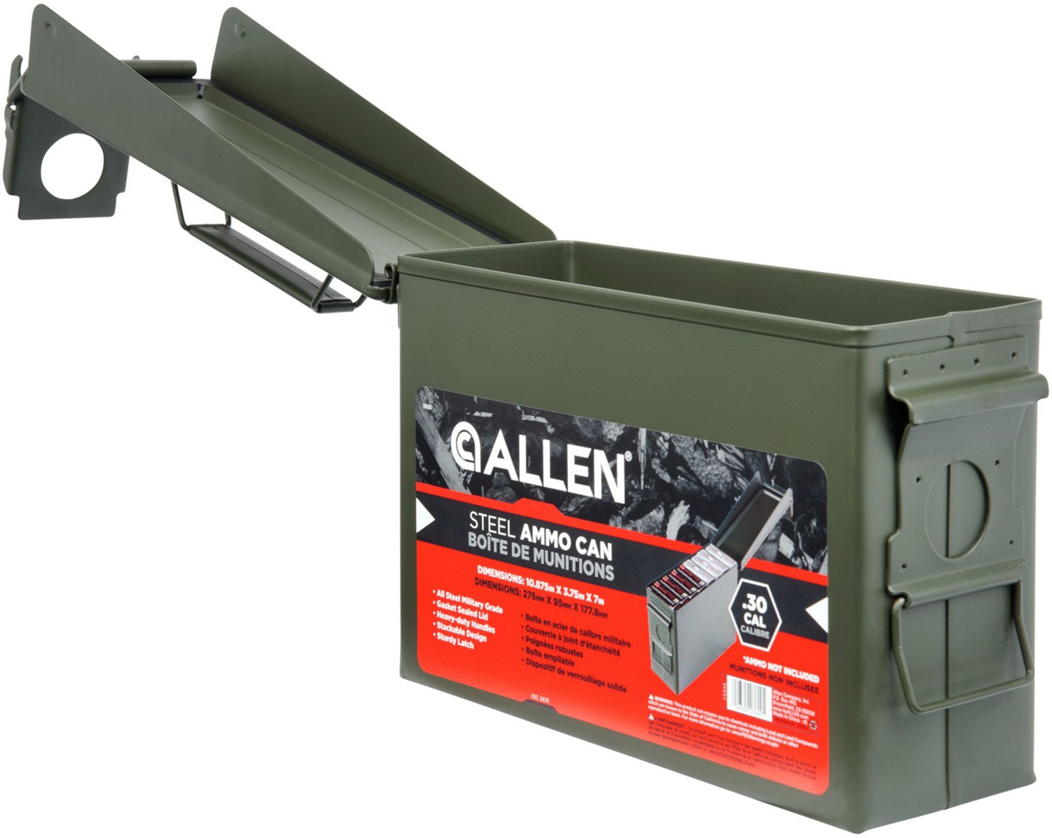 Allen Company .30 Cal. Steel Ammo Can - view number 3