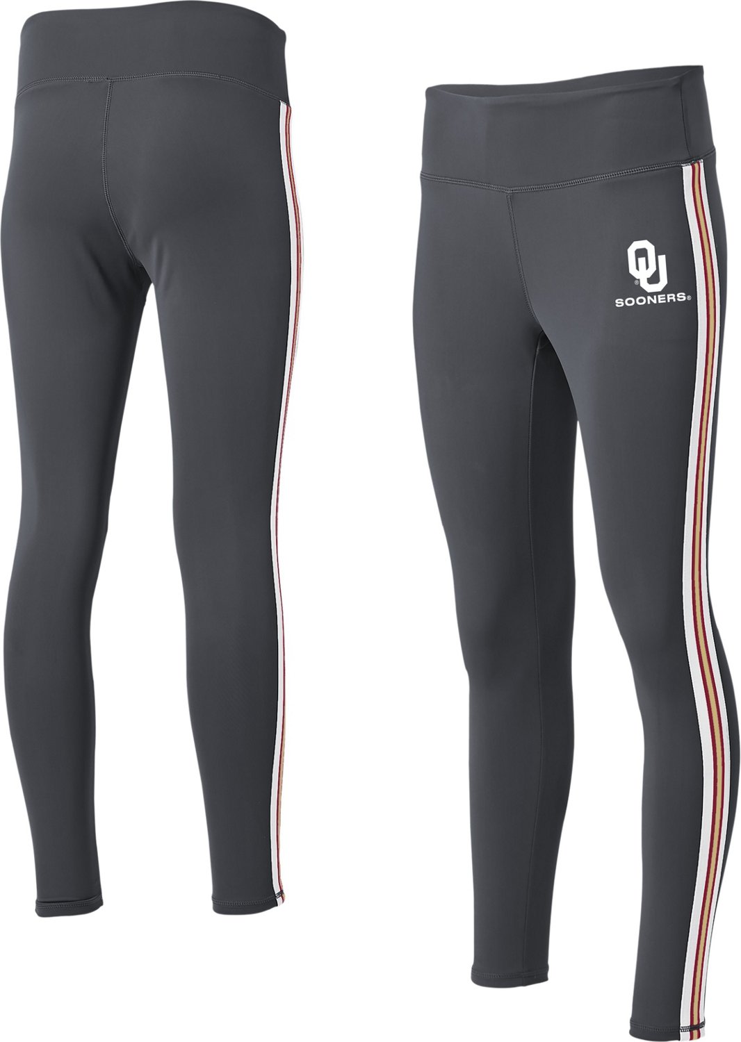 WEAR Women's University of Oklahoma Color Block Leggings - view number 3
