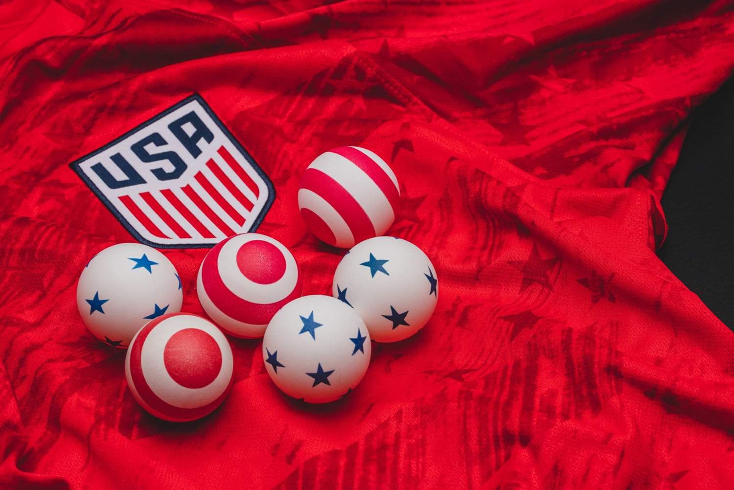 Stiga Stars and Stripes Table Tennis Balls 6-Pack - view number 5