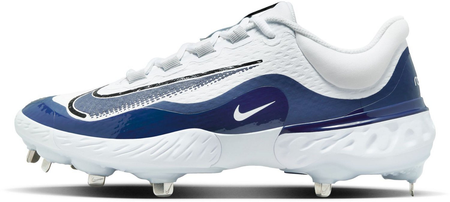 Nike Men s Alpha Huarache Elite Low Metal Baseball Cleats Academy