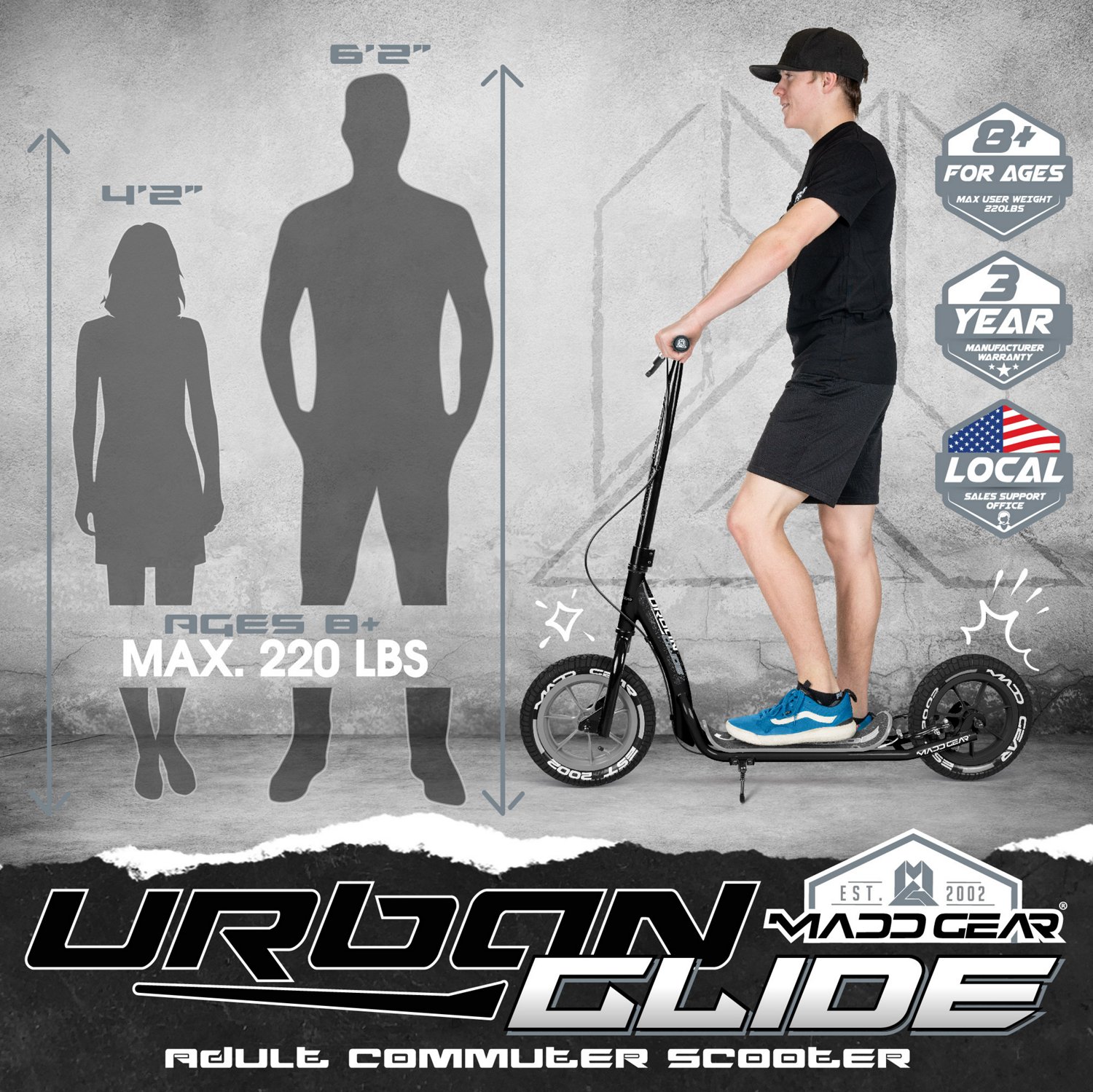 Madd Gear Tundra Commuter Scooter                                                                                                - view number 3