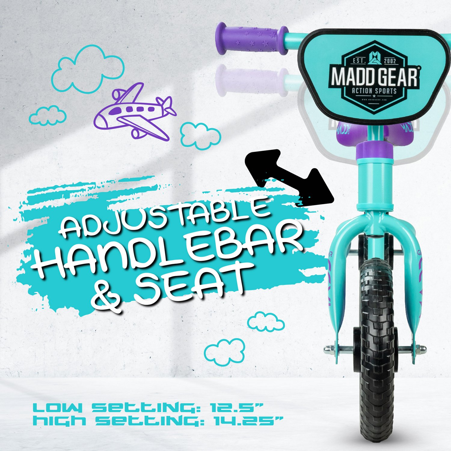 Madd Gear Light-Up BMX Balance Bike - view number 4