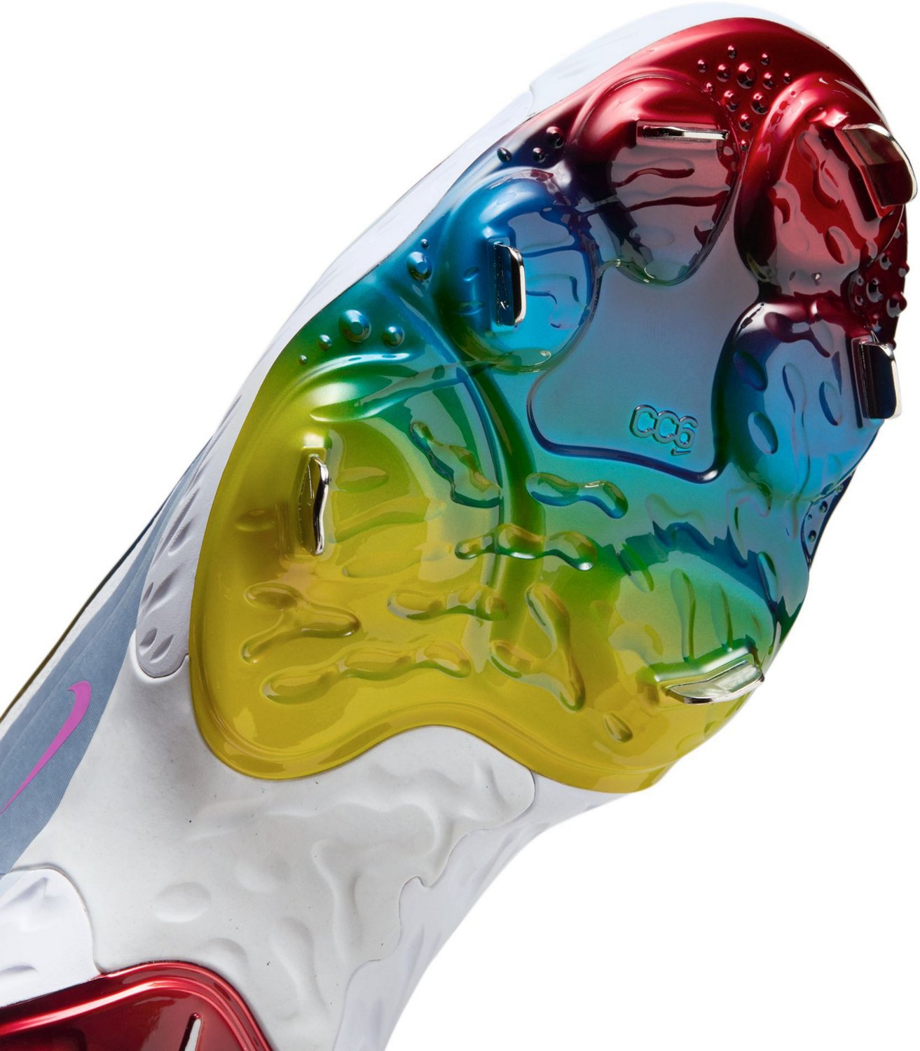 Nike Men's Alpha Huarache Elite Low Metal Baseball Cleats Academy