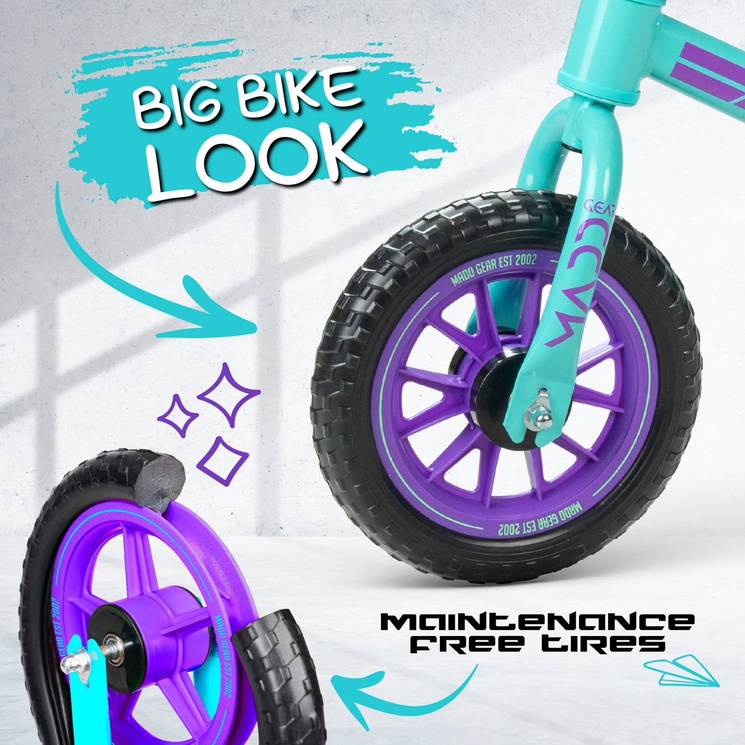 Madd Gear Light-Up BMX Balance Bike - view number 7