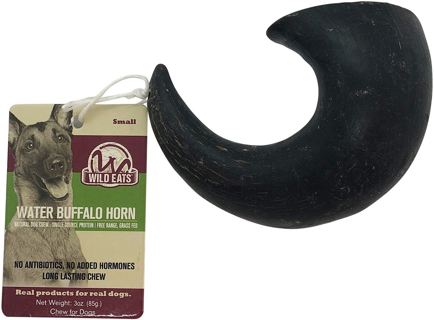 Hyper Pet Wild Eats Water Buffalo Horn Dog Chew Academy
