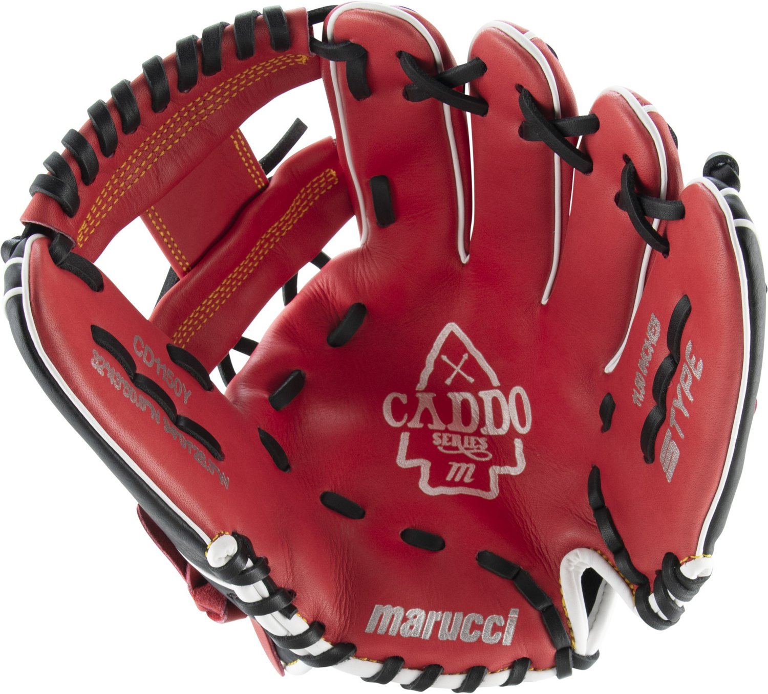 Marucci 11.5 in Youth CADDO Series V2 I-Web Baseball Fielding Glove                                                              - view number 3