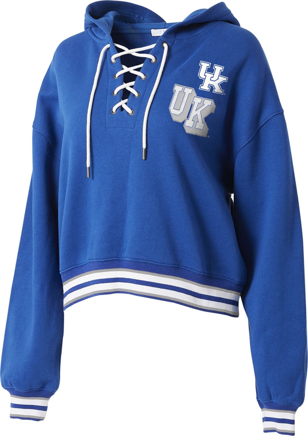 WEAR Women's University of Kentucky Lace Up Front Hoodie