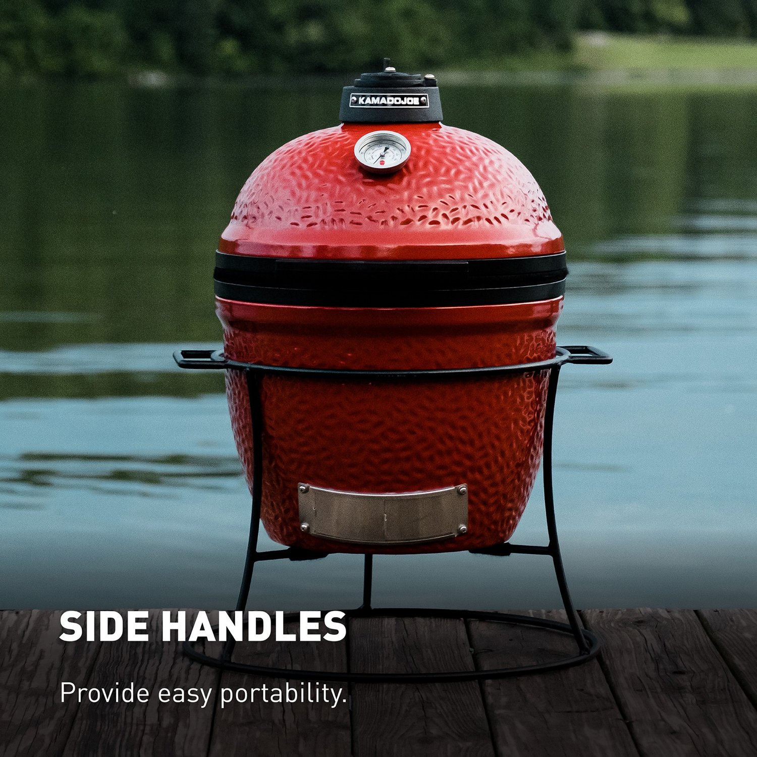 Kamado Joe 13.5in Joe Jr Portable Charcoal Grill
