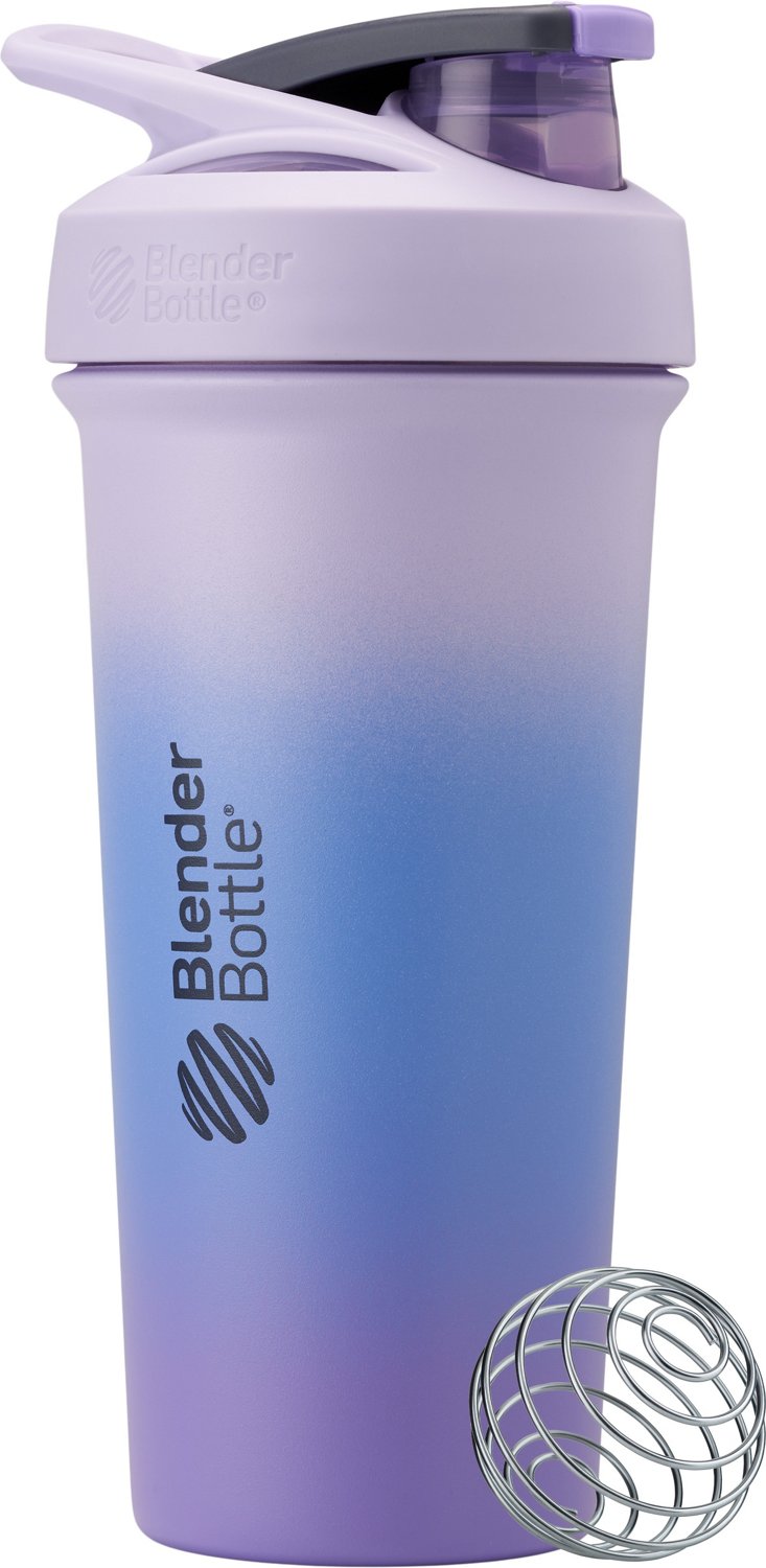 Blender Bottle Strada 24 oz Insulated Stainless Steel Protein Shaker