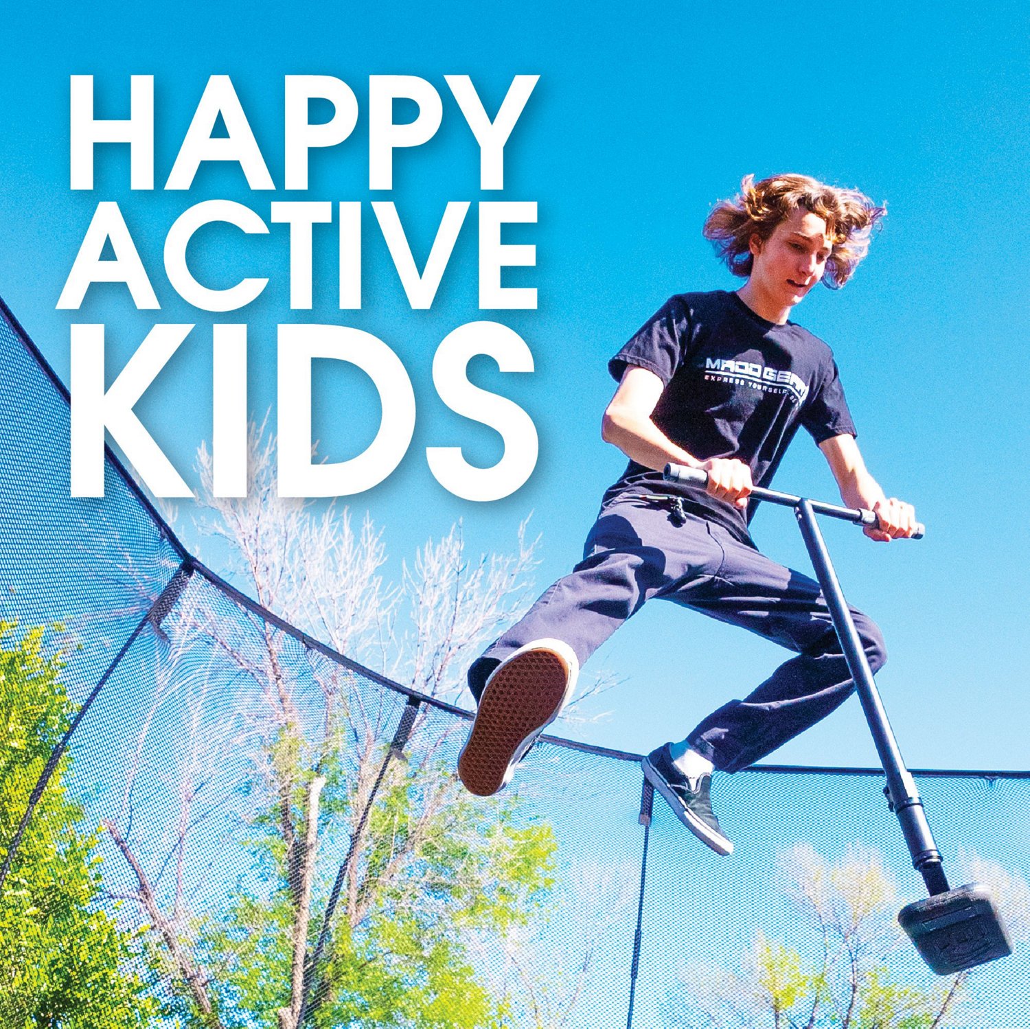 Madd Gear Bounce Trampoline Scooter Academy