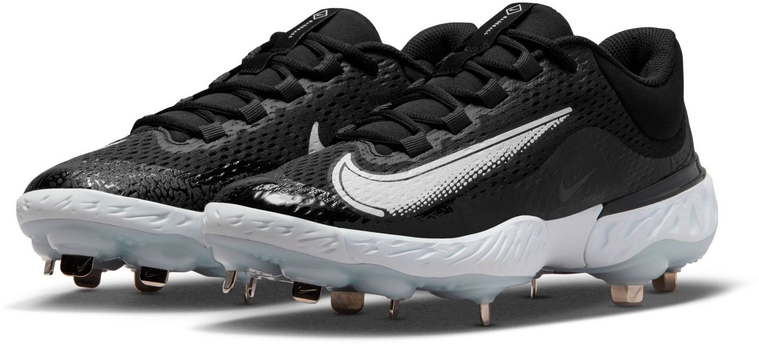 Nike Men s Alpha Huarache Elite Low Metal Baseball Cleats Academy