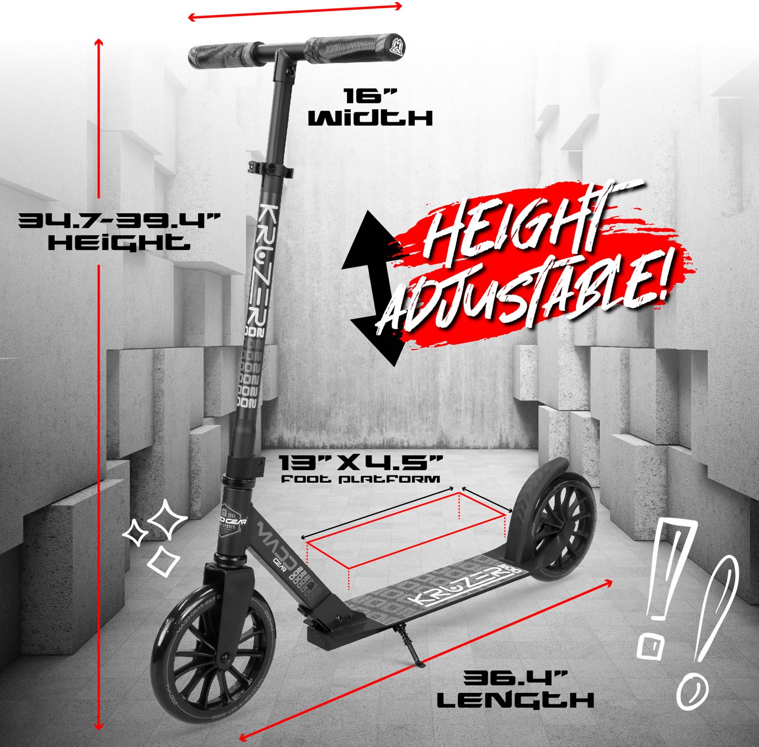 Madd Gear Commuter Folding Scooter - view number 2