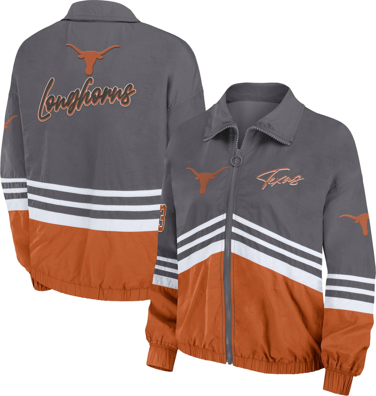 WEAR Women's University of Texas Vintage Windbreaker - view number 3