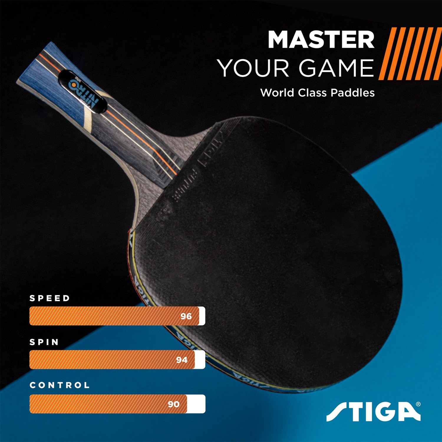 Stiga Nitro Table Tennis Racket                                                                                                  - view number 4