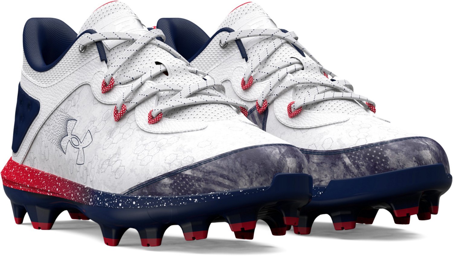 Under Armour Youth Harper 8 TPU USA Baseball Cleats Academy