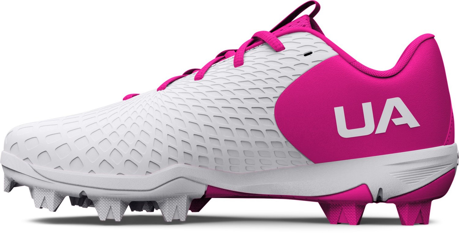 Pink under armour softball hot sale cleats