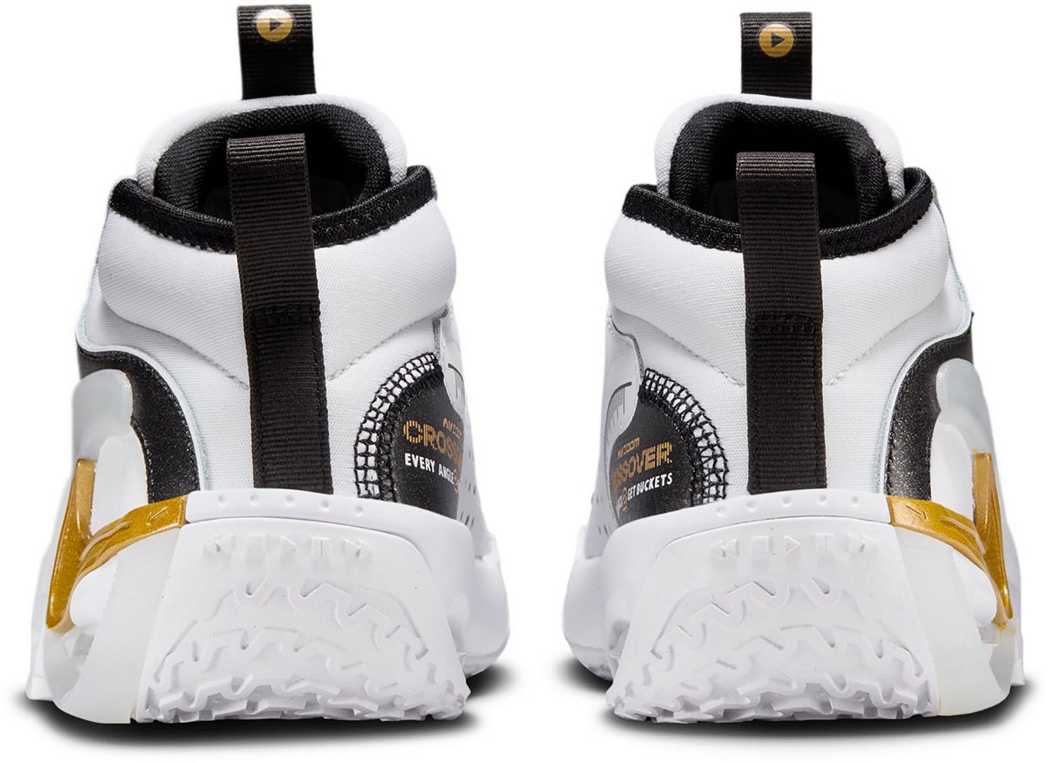 Nike Kids' Grade School Air Zoom Crossover Basketball Shoes - view number 4