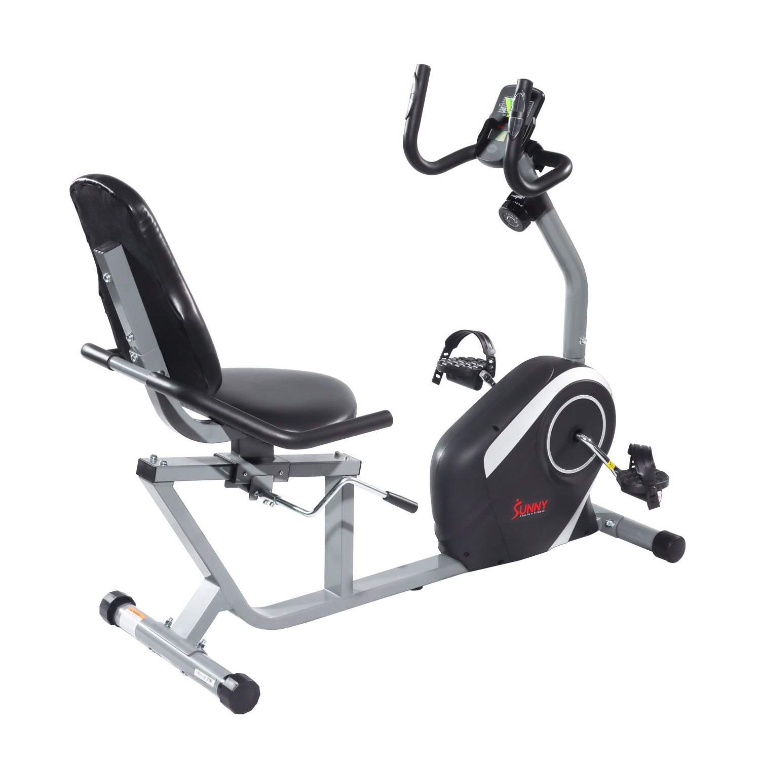 Sunny Health & Fitness Easy Adjustable Seat Recumbent Bike                                                                       - view number 5