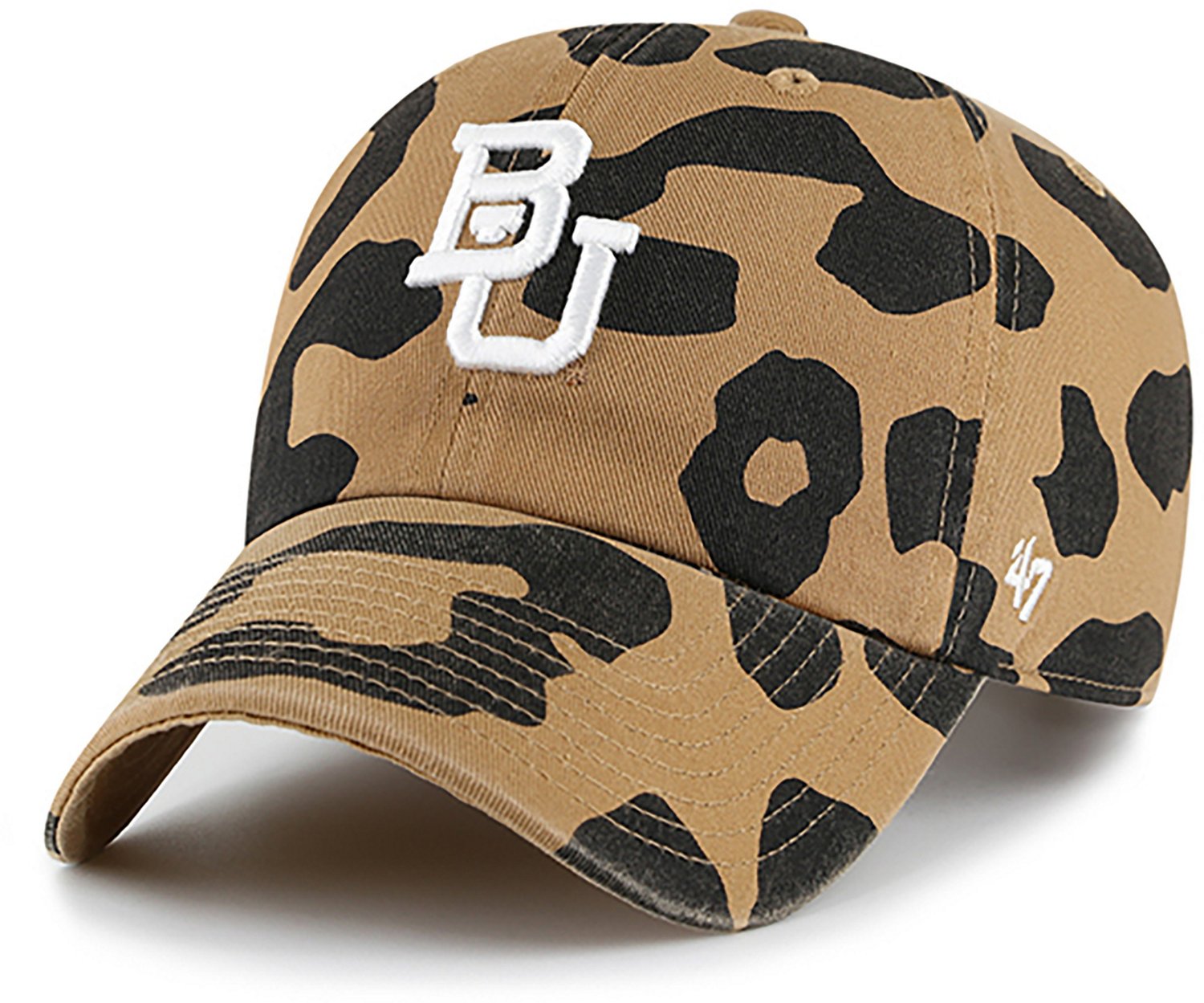 '47 Women's Baylor University Primary Logo Rosette Clean Up Cap