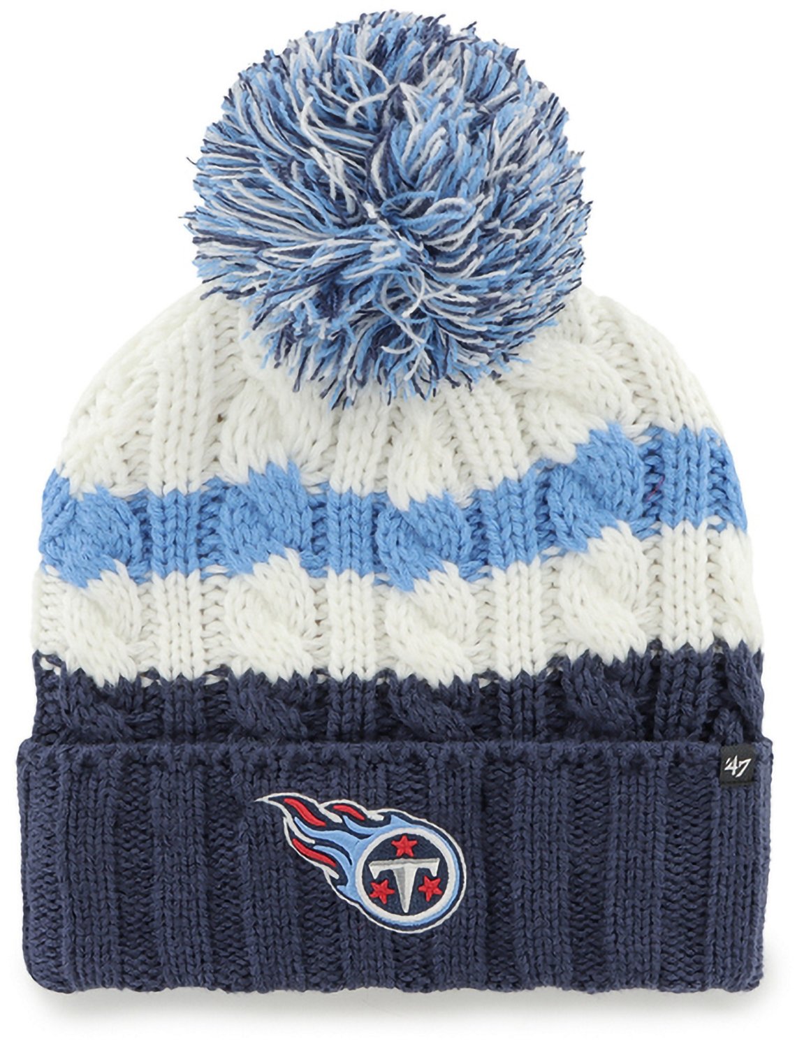 '47 Women's Tennessee Titans Ashfield Cuff Knit Cap | Academy