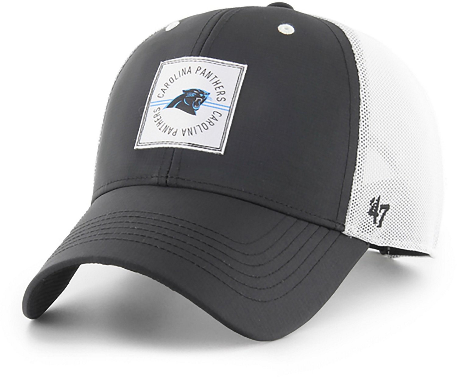 : '47 Youth Blue Carolina Panthers Basic MVP Adjustable Hat :  Sports & Outdoors