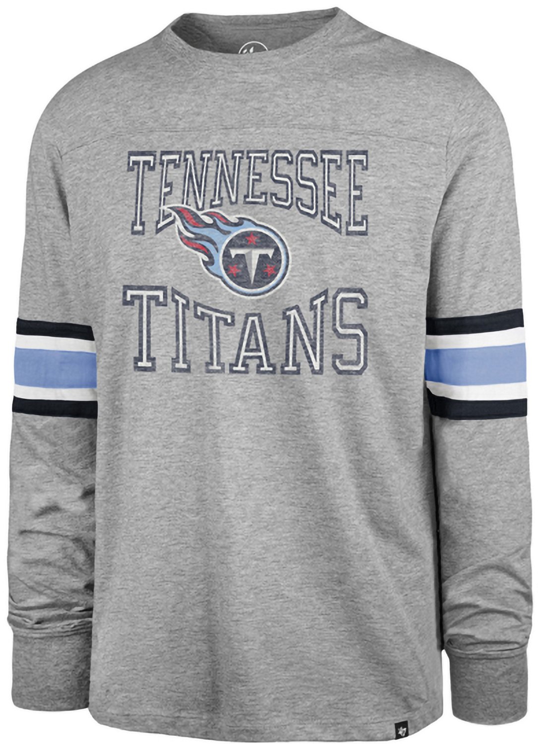 '47 Tennessee Titans Men's Cover Two Brex Long Sleeve T-shirt | Academy