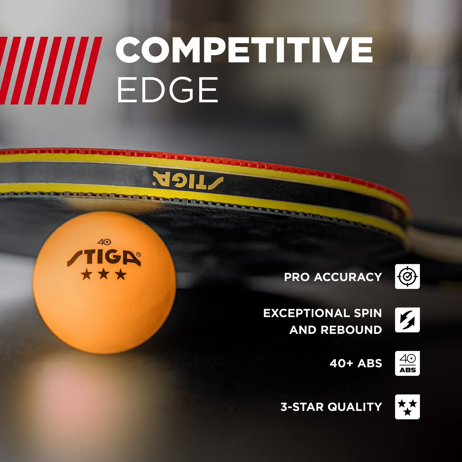 Stiga 3-Star Table Tennis Balls 6-Pack - view number 6