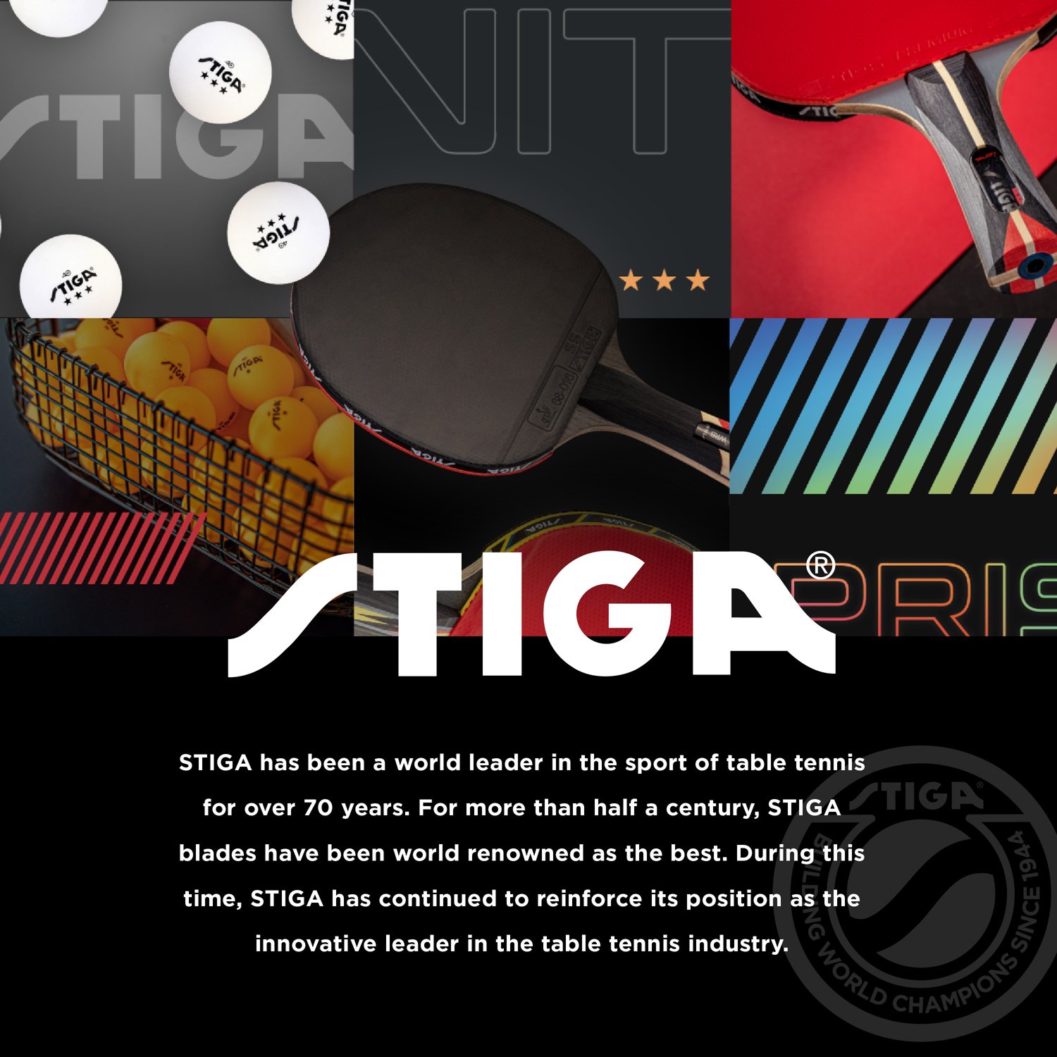 Stiga Nitro Table Tennis Racket                                                                                                  - view number 6
