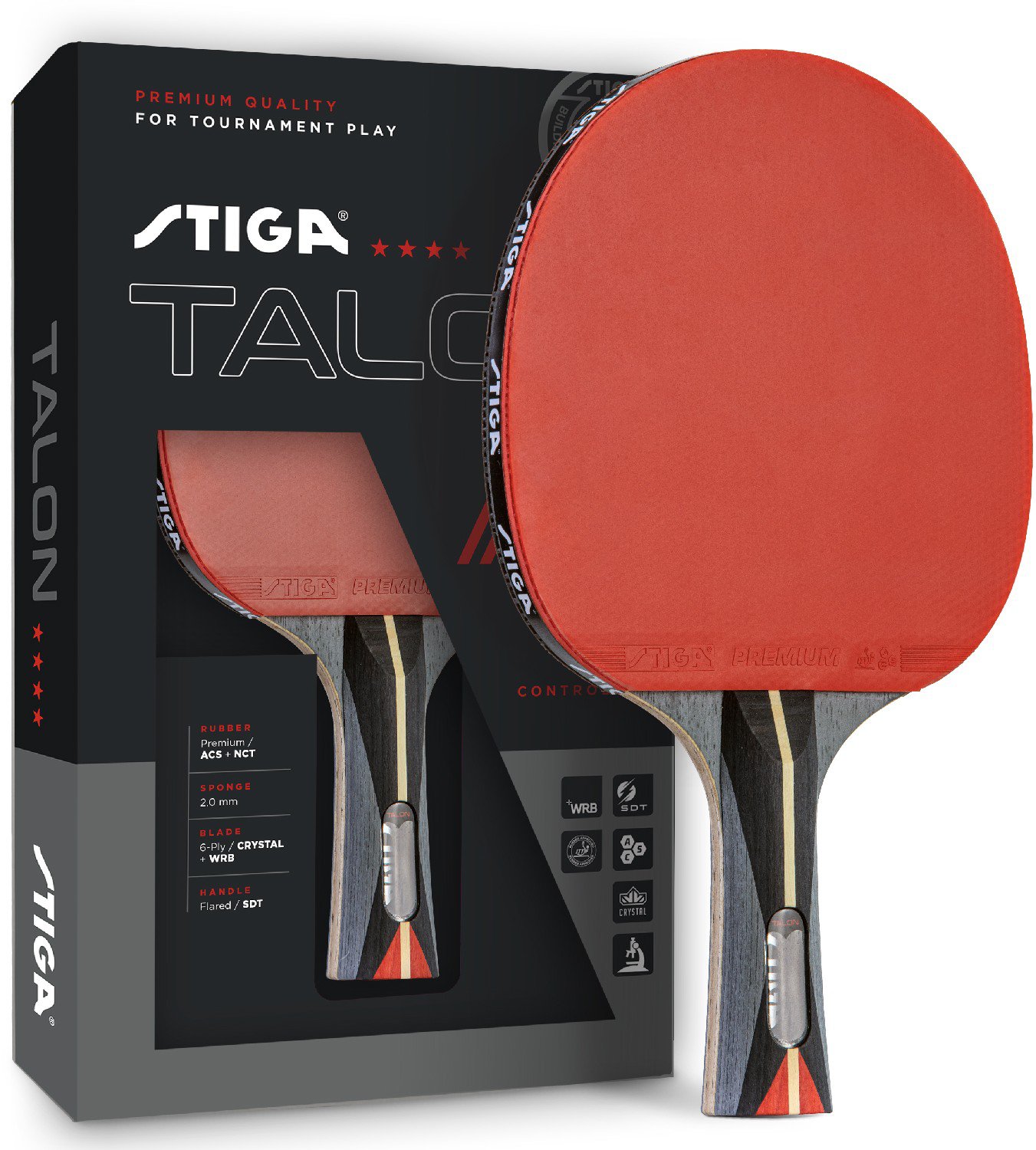Stiga Talon Table Tennis Racket                                                                                                  - view number 4