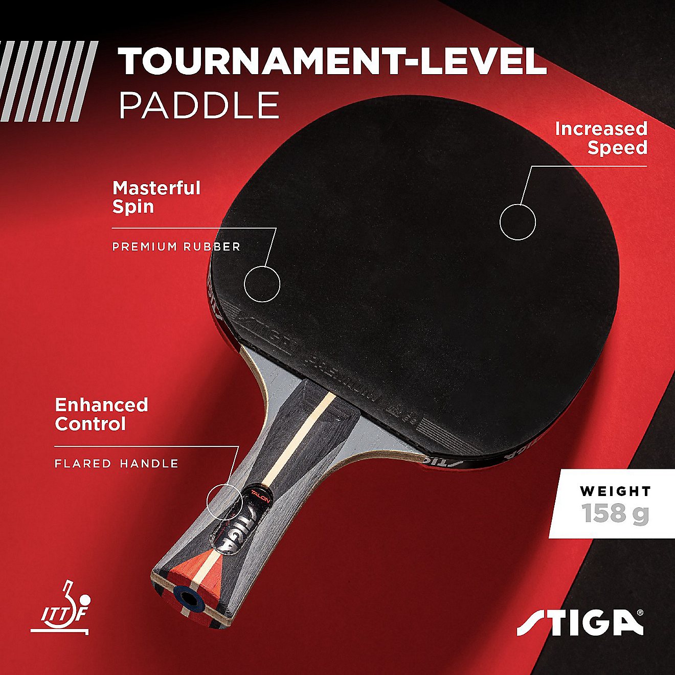 Stiga Talon Table Tennis Racket                                                                                                  - view number 5