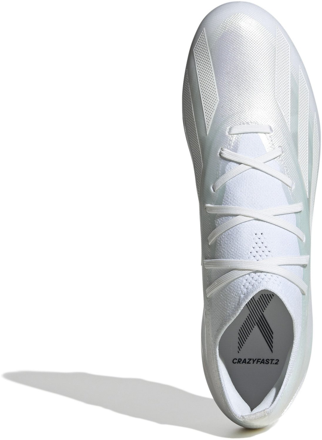 adidas Adults' X CrazyFast .2 Firm Ground Soccer Cleats                                                                          - view number 5