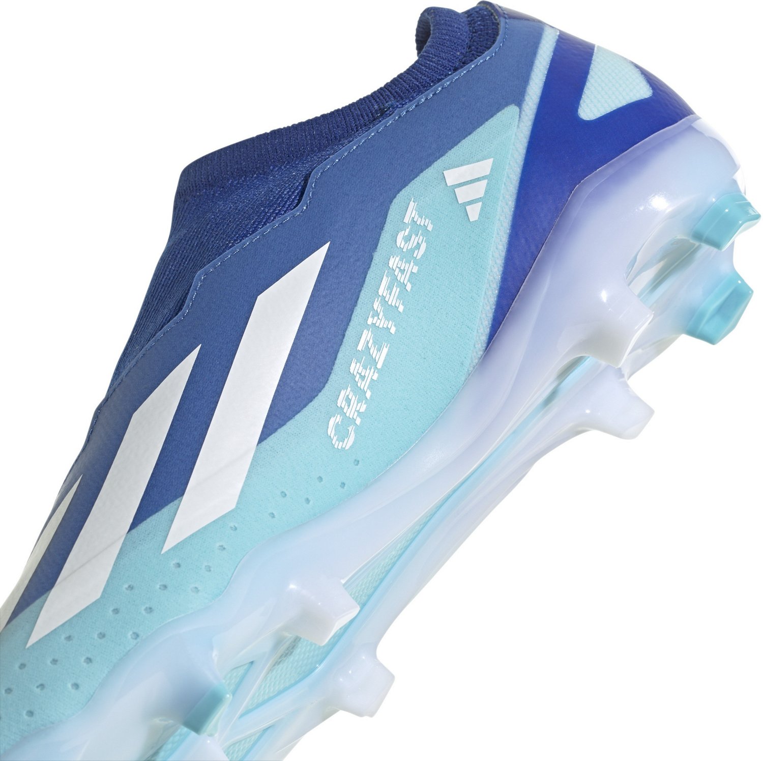 adidas Adults' X CrazyFast .3 Laceless Firm Ground Soccer Cleats                                                                 - view number 8