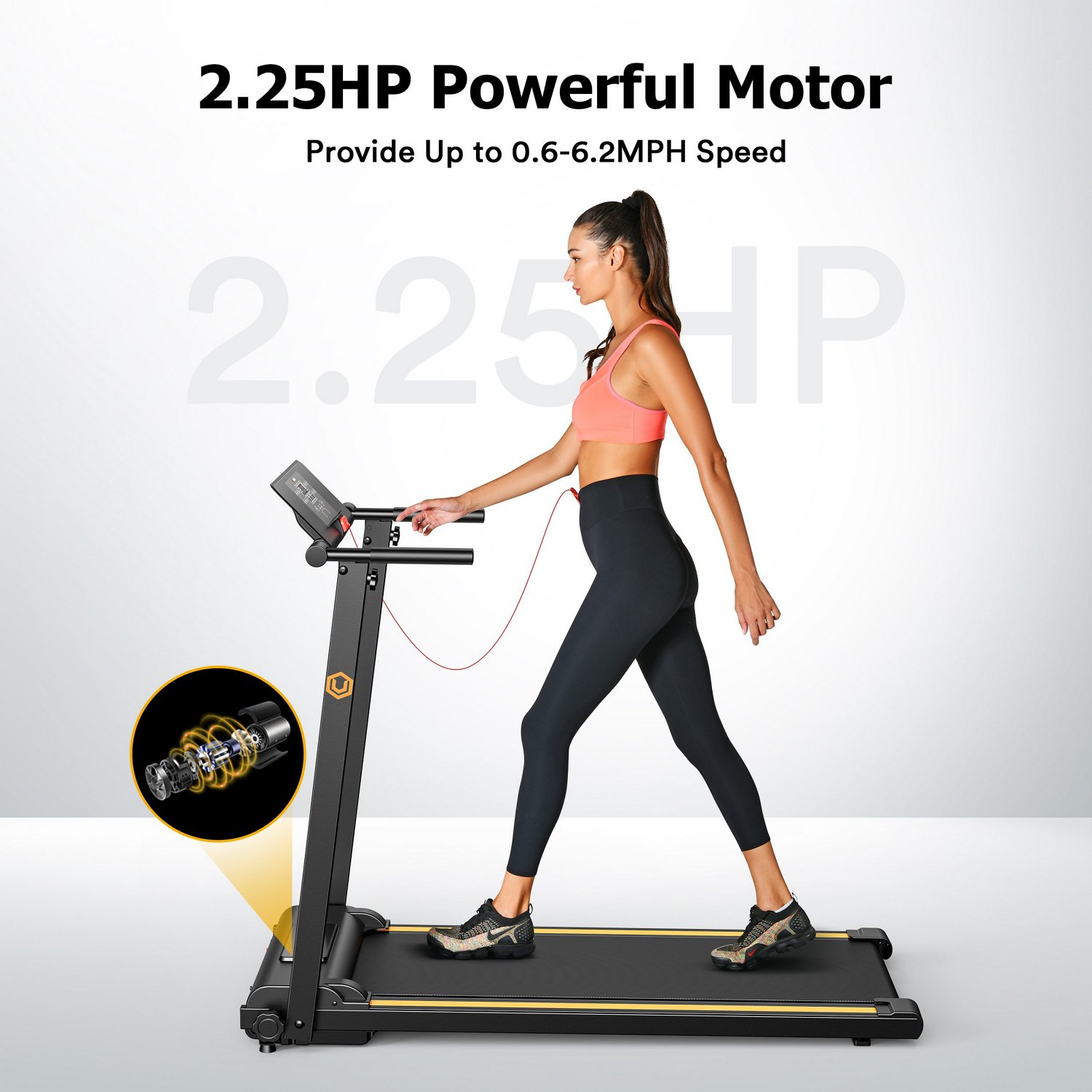 Folding treadmill academy sale