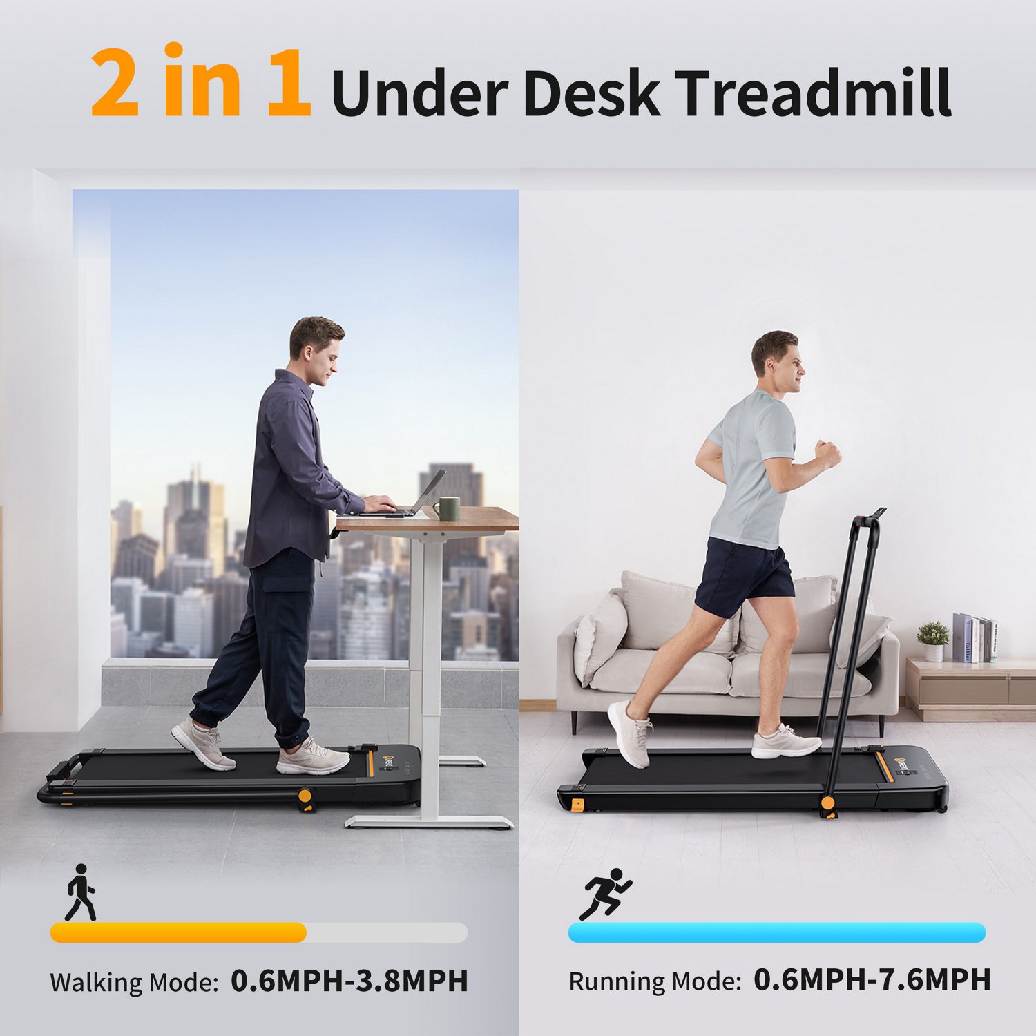 UREVO 2 in 1 Under Desk Treadmill Review - Live & Work Smart Essentials
