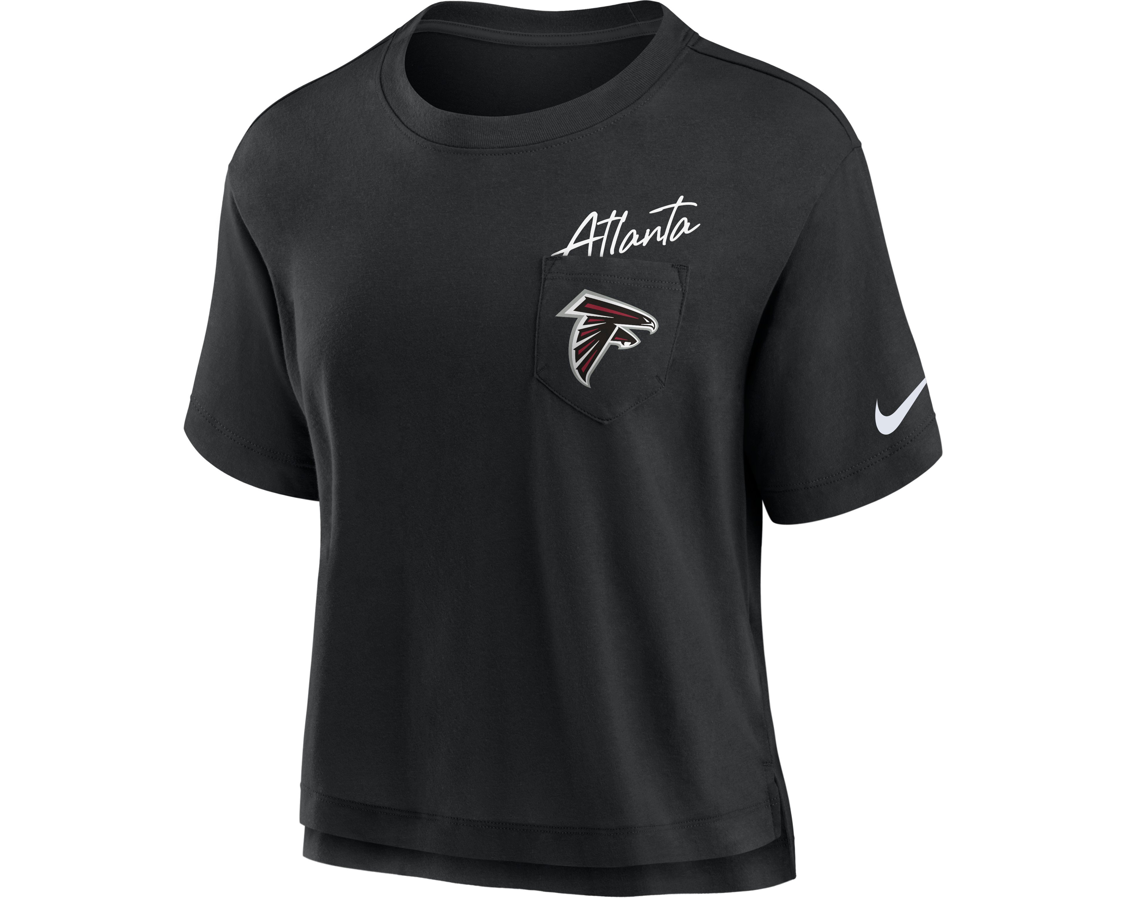 Nike Women's Atlanta Falcons Dri-FIT High Hip Pocket T-shirt