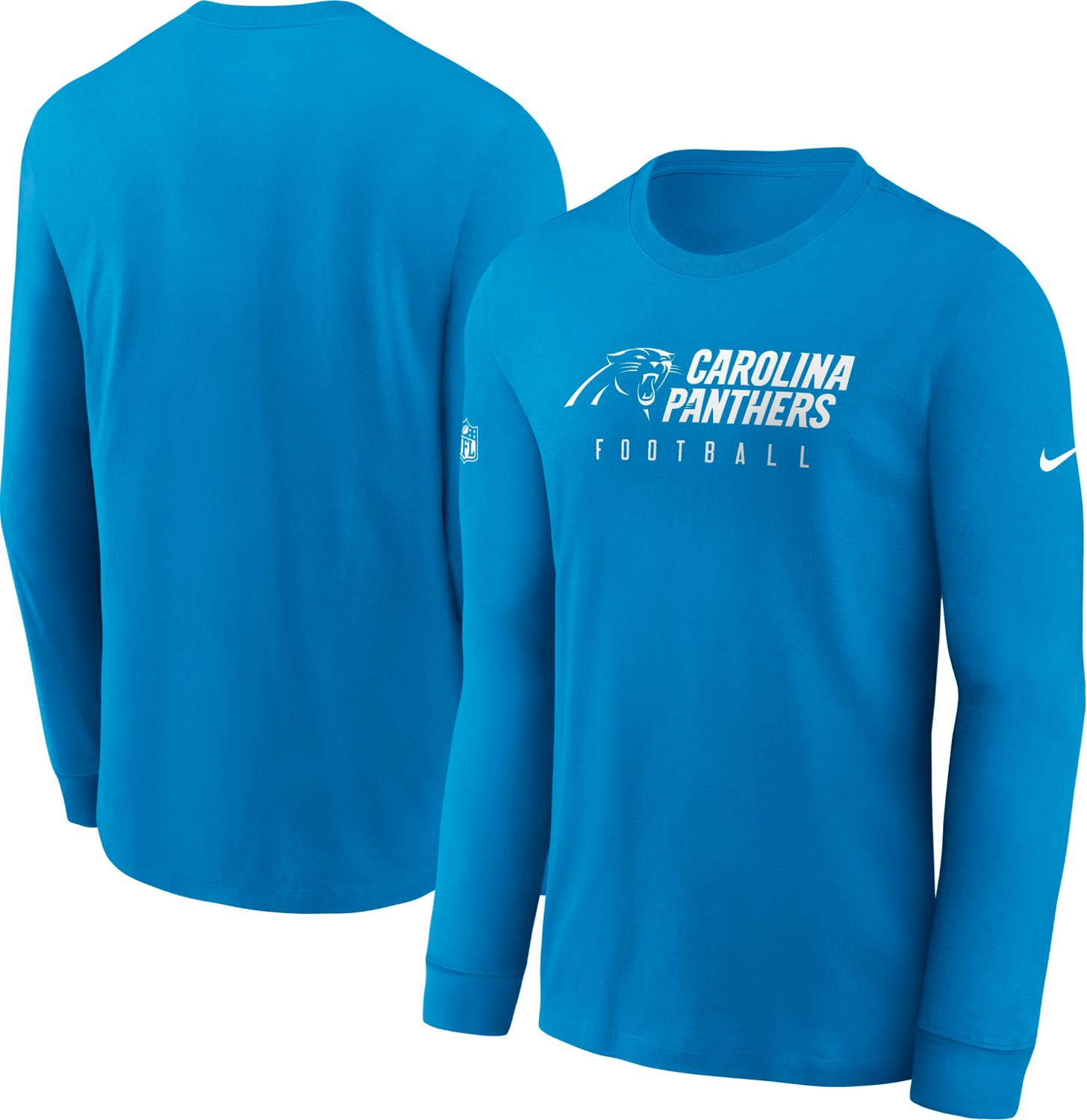 Nike Men's Carolina Panthers Team Issue Dri-FIT Long Sleeve T-shirt