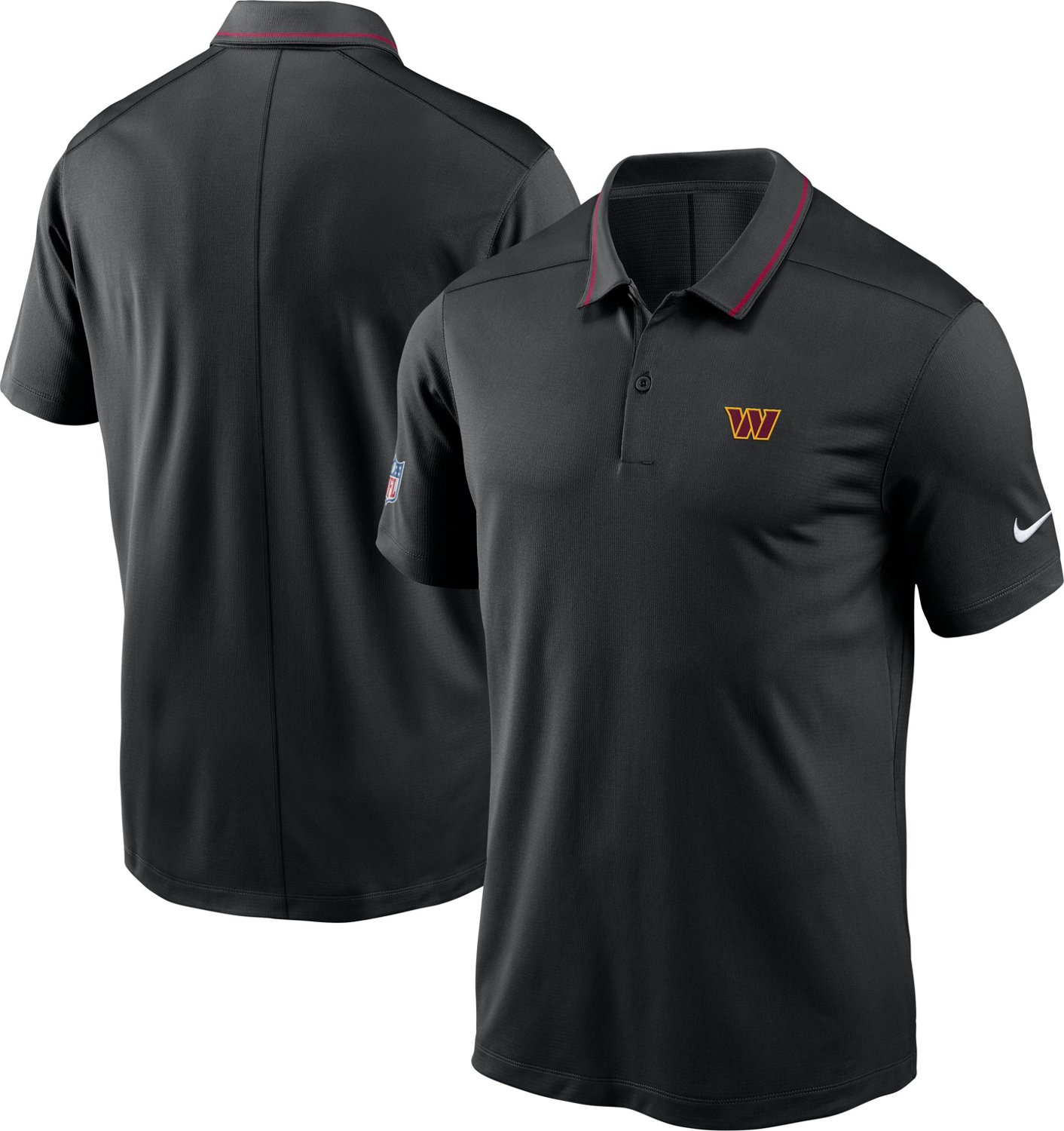 Nike Men's Washington Commanders Victory Dri-FIT Polo Shirt - view number 3