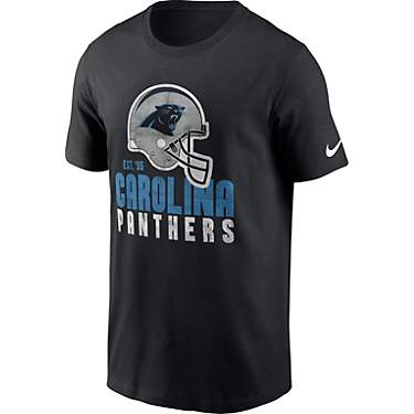 Nike Men's Carolina Panthers Helmet Essential Graphic T-shirt                                                                   