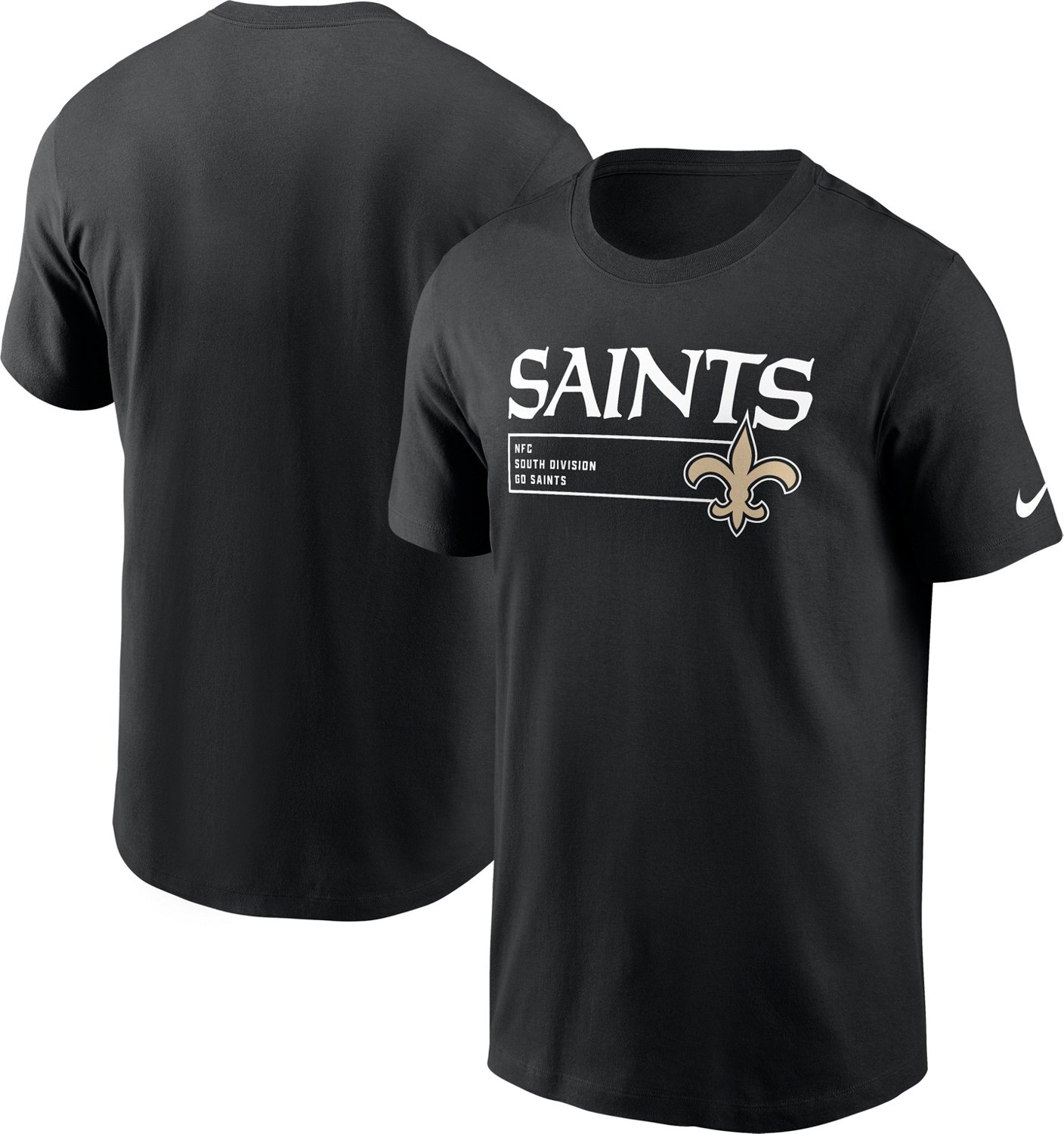 Nike Men's New Orleans Saints Division Essential Graphic T-shirt  - view number 3