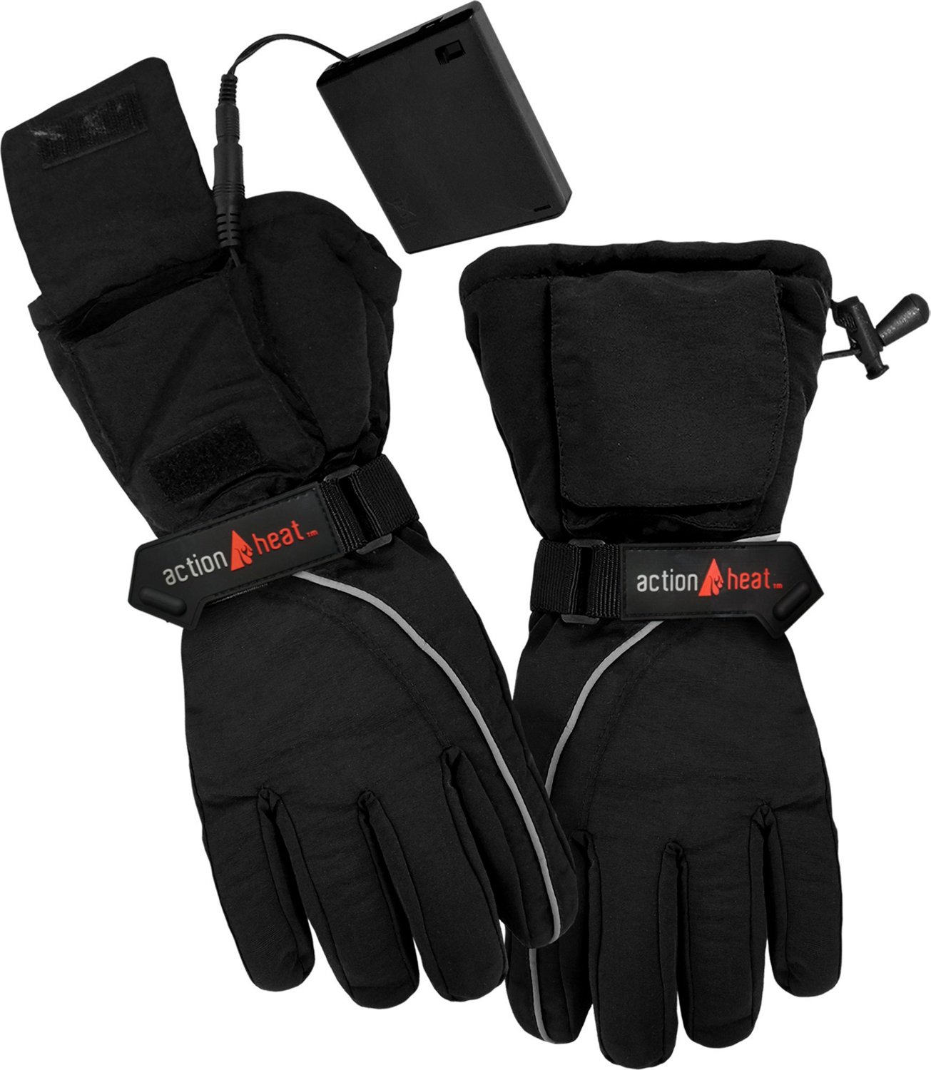 Actionheat Mens Aa Battery Heated Snow Gloves Academy 1637