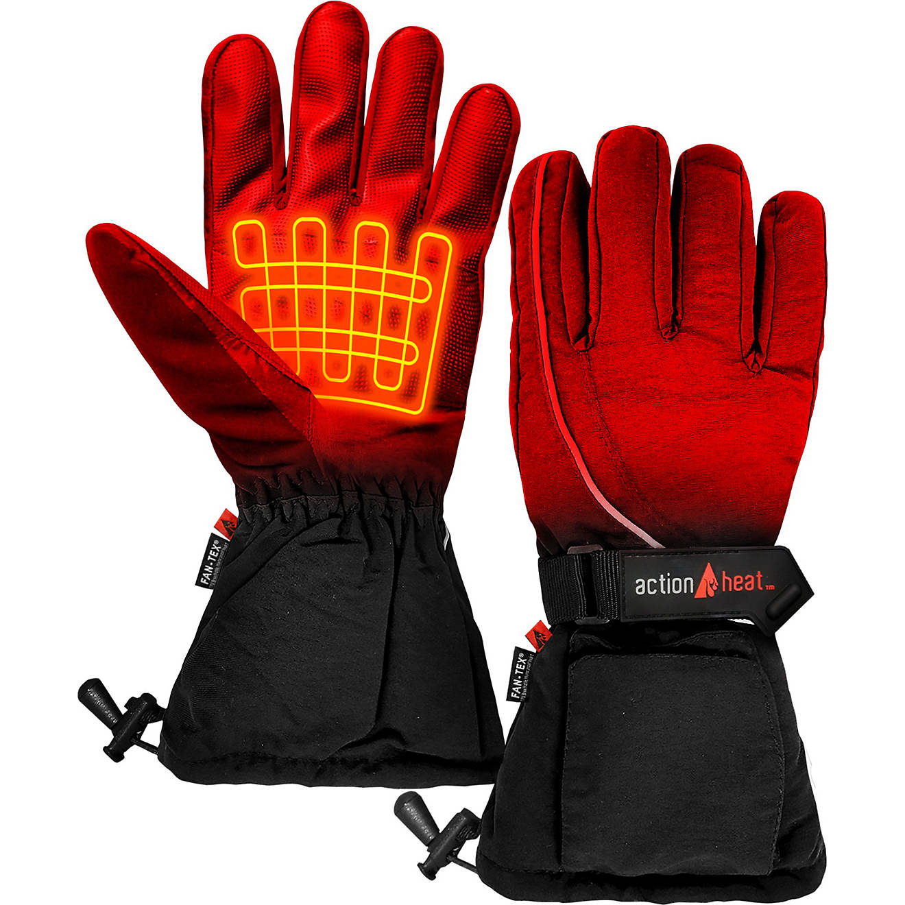 ActionHeat Women's AA Battery Heated Snow Gloves                                                                                 - view number 1