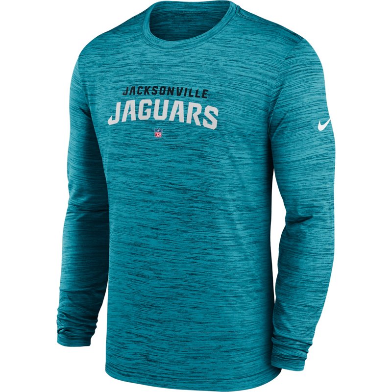 Nike Men's Jacksonville Jaguars Team Velocity Long Sleeve Graphic T-shirt