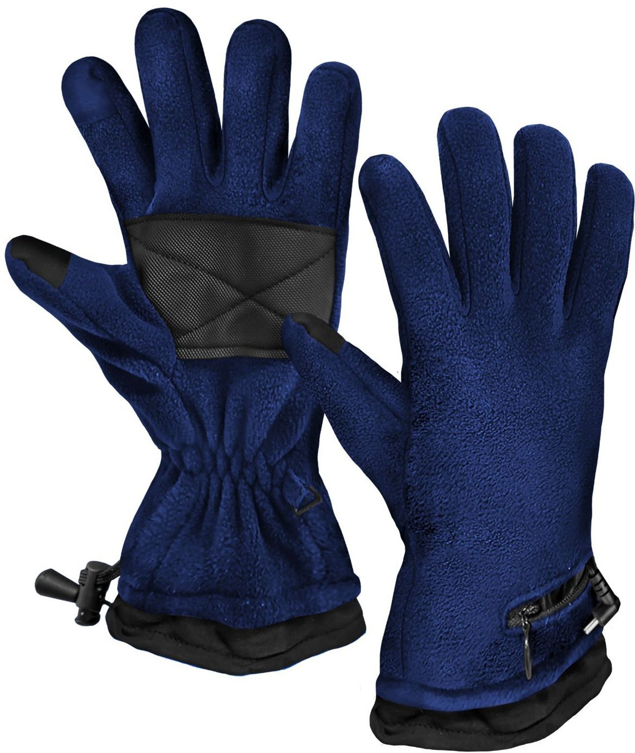 ActionHeat AA Battery Heated Fleece Gloves Academy