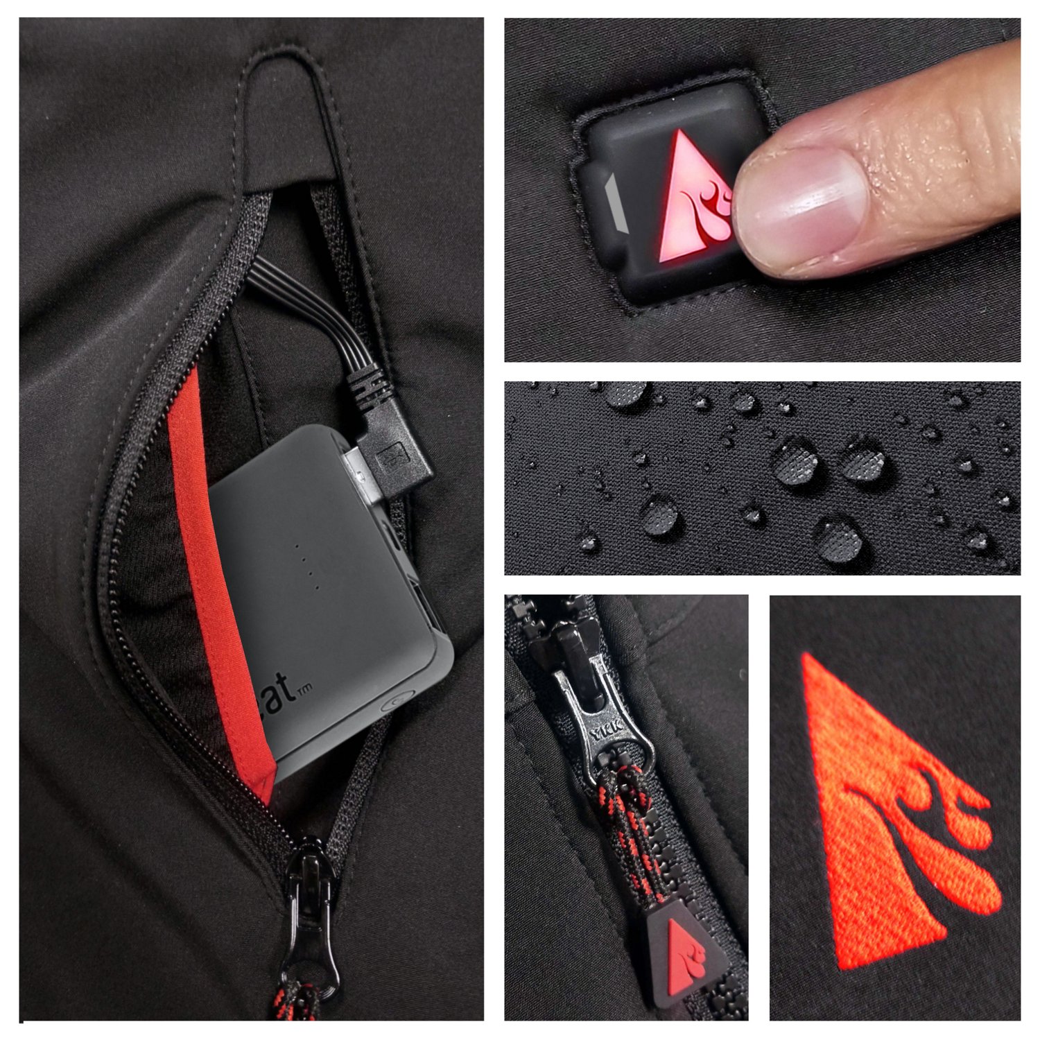 ActionHeat Men's 5V Battery Heated Softshell Jacket - view number 3